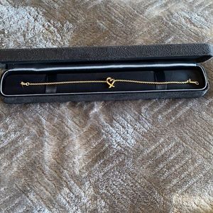 Tiffany’s bracelet heart pendant